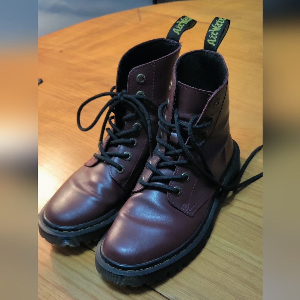 Doc Martens Red Luana Women's Boot Size 6 US